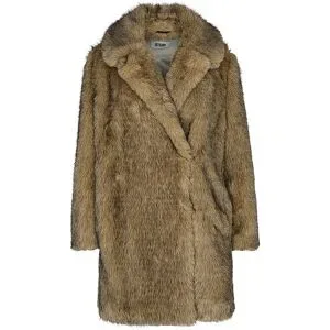 DRYKORN Mantel in Felloptik  braun   34 Damen