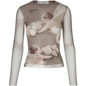 FIORUCCI Langarmshirt  beige   L Damen
