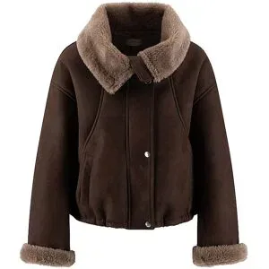 FYNCH-HATTON Jacke in Lederoptik braun   34 Damen