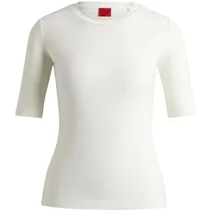HUGO T-Shirt DARNELIA creme   XL damen