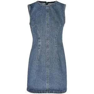HUGO Minikleid GLIMMER_B blau   XL Damen