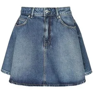 HUGO Minirock GISSY_B blau   M Damen