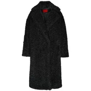HUGO Mantel aus Kunstfell schwarz   34 Damen