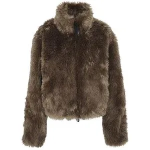 HUGO Jacke in Felloptik FELVER-1 braun   XS Damen
