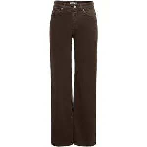 ONLY Jeans Wide Leg ONLMADISON braun   XL/L32 damen