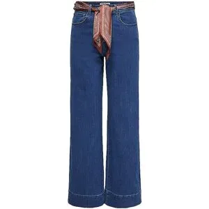 ONLY Jeans Wide Leg ONLMADISON  blau   L/L32 Damen