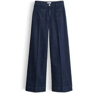OPUS Jeans Wide Leg MIVA AUTHENTIC dunkelblau   38/L32 Damen