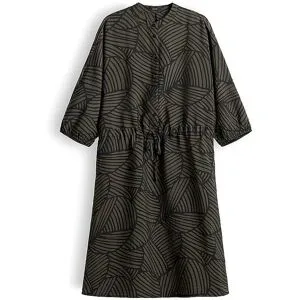 OPUS Midikleid WENRIA BOTANICAL schwarz   40 Damen