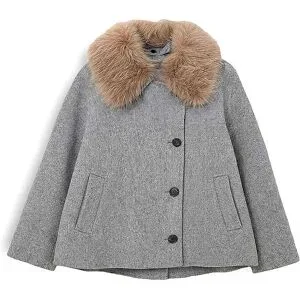 OPUS Wolljacke HAFURA hellgrau   40 Damen