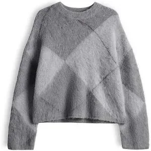 OPUS Pullover PARGYLE grau   42 Damen