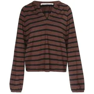 LANIUS Langarmshirt  braun   40 Damen