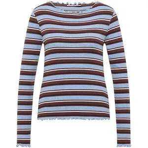 LANIUS Langarmshirt  braun   38 Damen