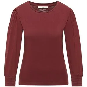 LANIUS Langarmshirt  dunkelrot   40 Damen