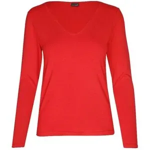 MOYA Langarmshirt LEA  rot   36 Damen