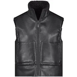 MONARI Wendegilet in Felloptik schwarz   36 Damen