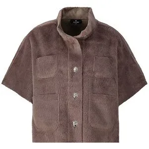 MONARI Cape - Poncho in Felloptik braun   44 damen