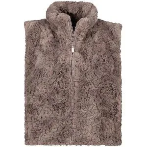 MONARI Gilet in Felloptik braun   46 damen