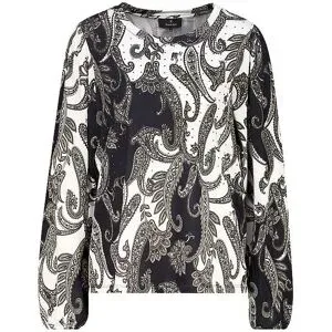MONARI Langarmshirt  schwarz   38 Damen