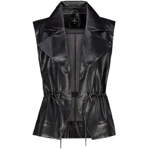 MONARI Gilet in Lederoptik schwarz   38 Damen