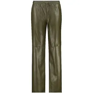 MONARI Marlenehose in Lederoptik olive   34 Damen