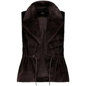 MONARI Gilet in Felloptik braun   38 Damen
