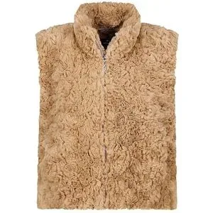 MONARI Gilet in Felloptik hellbraun   38 Damen