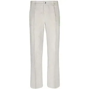 MAC Leinenhose NORA grau   38/L32 damen