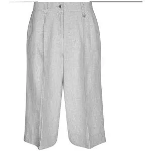 MAC Leinenshorts BRITT grau   46 damen