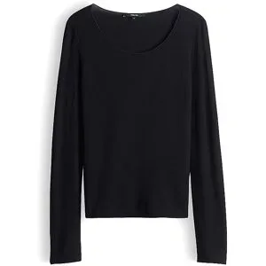 SOMEDAY Langarmshirt KIROSA SOFT LONG schwarz   36 damen