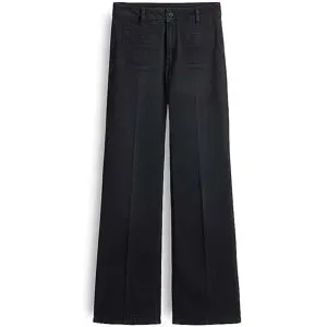 SOMEDAY Jeans Wide Leg CARIE FRENCH schwarz   34 Damen