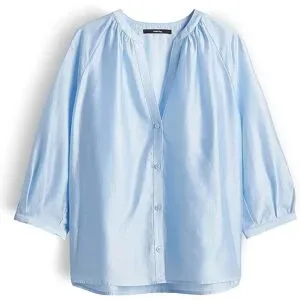 SOMEDAY Hemdbluse ZAMIDA hellblau   42 Damen