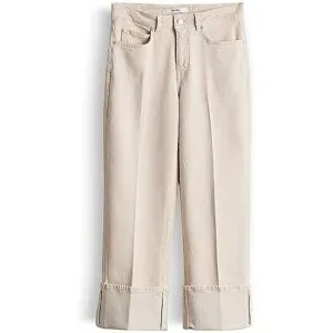 SOMEDAY Hose 7/8 CORAH TURN UP SLEEK creme   40 Damen