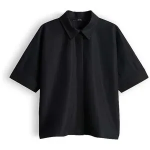 SOMEDAY Hemdbluse ZILJA schwarz   38 Damen