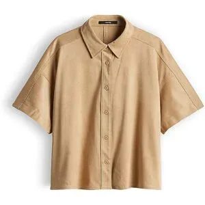 SOMEDAY Hemdbluse ZTINA camel   38 damen