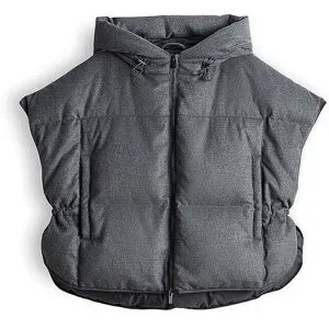 SOMEDAY Steppgilet VENKINA COZY grau   38 Damen