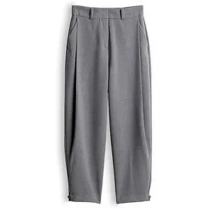 SOMEDAY Hose Barrel Leg CATSBY BARREL DETAIL hellgrau   42 Damen