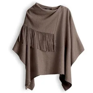 SOMEDAY Cape - Poncho BIRULA CAPE hellbraun Damen
