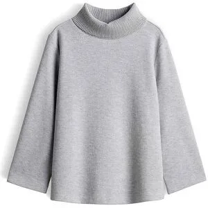 SOMEDAY Rollkragenpullover KANURA hellgrau   42 Damen