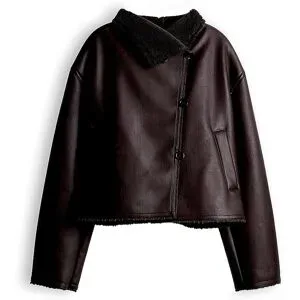SOMEDAY Jacke in Lederoptik VALESA braun   40 Damen