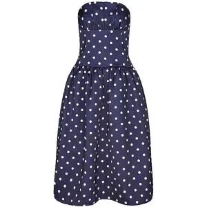SELF-PORTRAIT Midikleid  dunkelblau   36 Damen