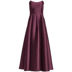 SWING Abendkleid  dunkelrot   36 Damen