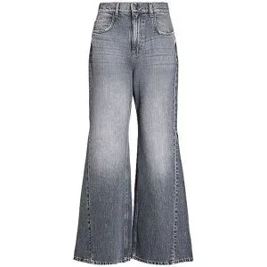 PNTS Jeans Flared Fit 41_OVER THE CUT hellgrau   28/L32 Damen