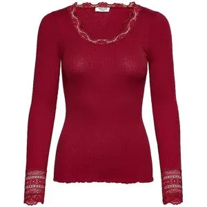ROSEMUNDE Langarmshirt RWBENITA dunkelrot   XL Damen