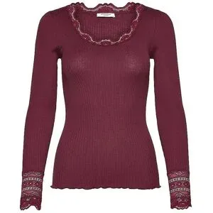 ROSEMUNDE Langarmshirt Benita dunkelrot   M Damen