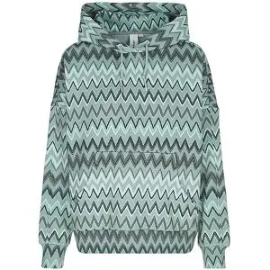 RAGWEAR Kapuzensweater - Hoodie PIRITA PRINT hellgrün   M Damen
