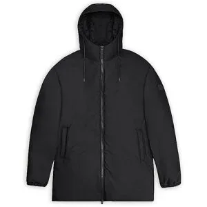 RAINS Jacke LOHJA LONG INSULTED JACKET schwarz   M damen