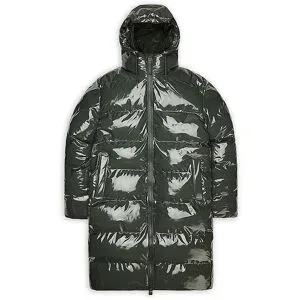 RAINS Steppmantel ALTA LONGER PUFFER JACKET olive   L damen