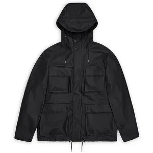 RAINS Regenjacke schwarz   M Herren