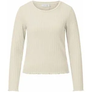 RICHROYAL Langarmshirt  creme   L Damen