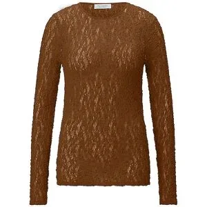 RICHROYAL Langarmshirt  braun   M Damen